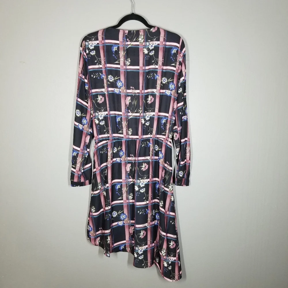 Parker | NWT Asymmetrical Lon Sleeve Dress - Picture 3 of 12